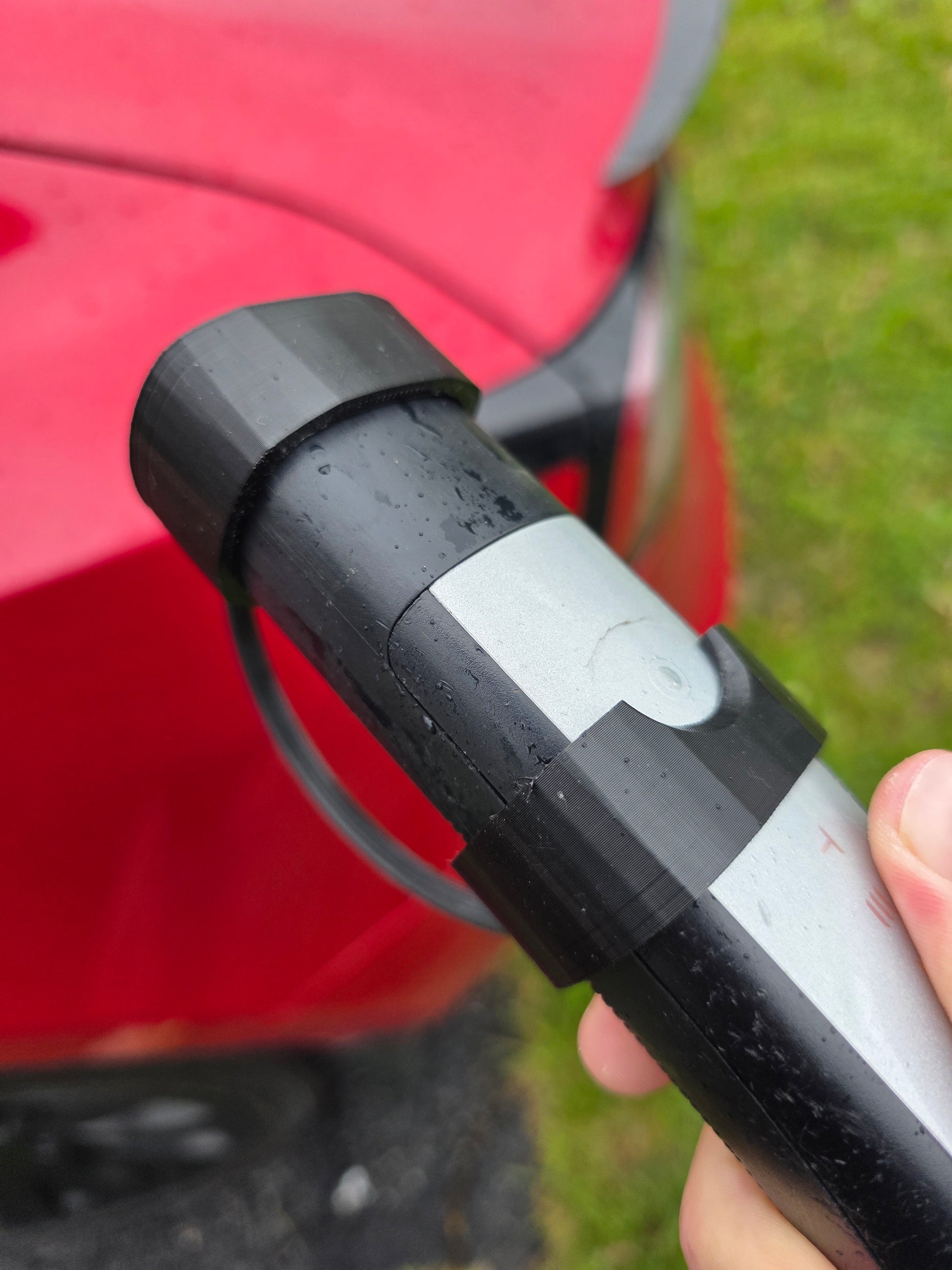 Tesla Charger Plug Cover – Flexible TPU Protective Cap (3D Printed)