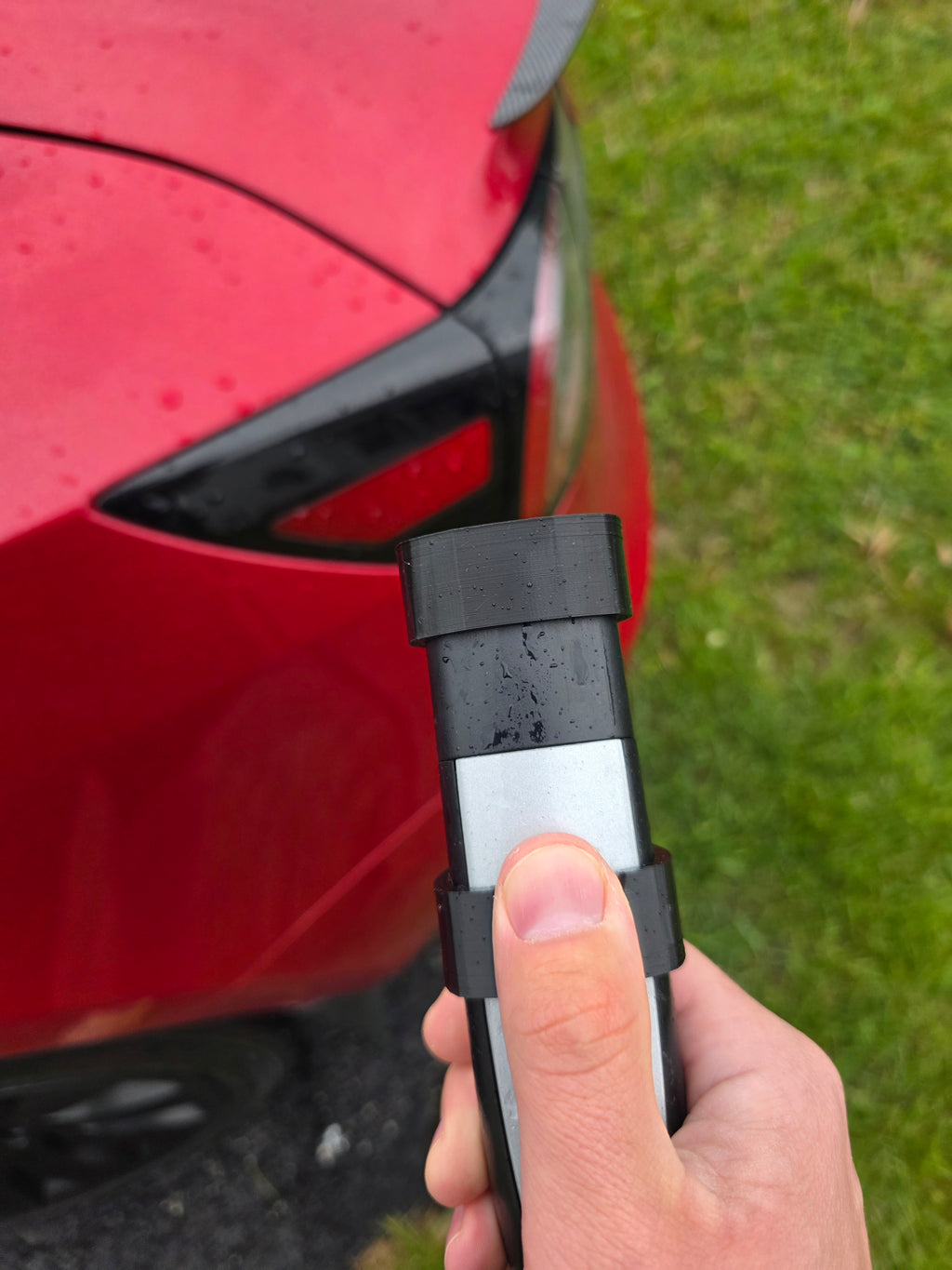 Tesla Charger Plug Cover – Flexible TPU Protective Cap (3D Printed)