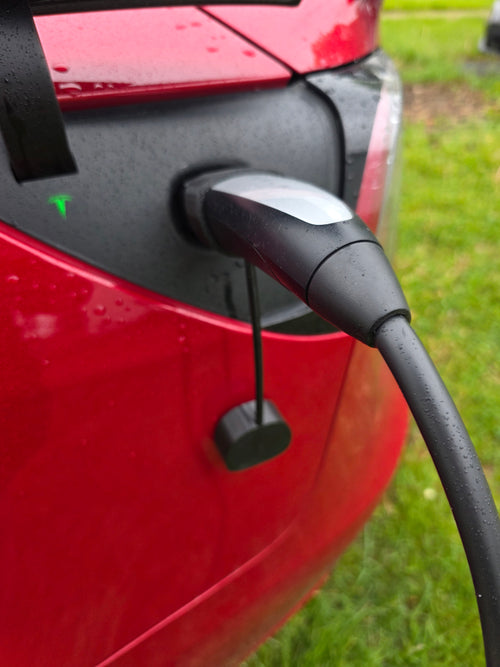 Tesla Charger Plug Cover – Flexible TPU Protective Cap (3D Printed)