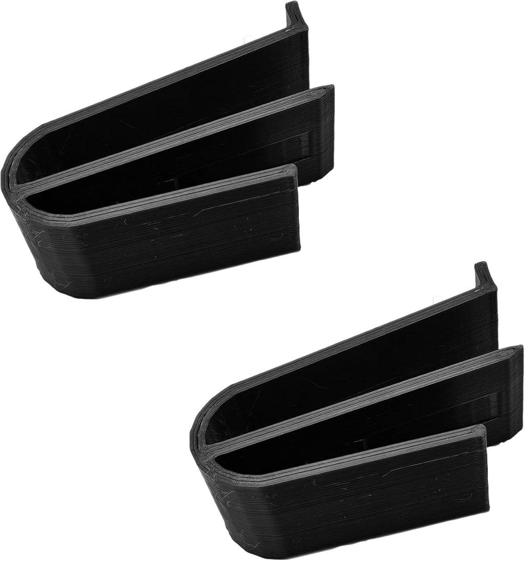 Tesla Model 3 & Model Y Air Freshener Vent Clips (2-Pack) – 3D Printed, Durable, Easy Install – Sleek Black