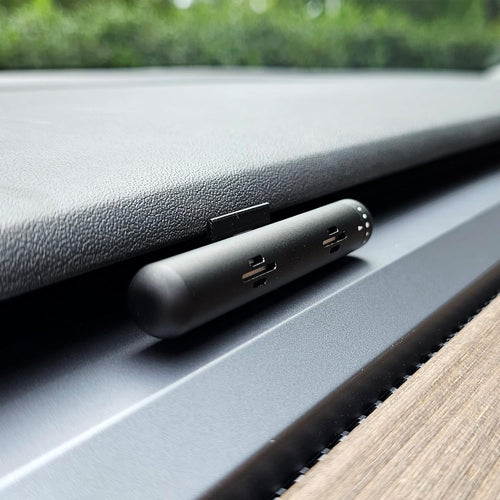Tesla Model 3 & Model Y Air Freshener Vent Clips (2-Pack) – 3D Printed, Durable, Easy Install – Sleek Black
