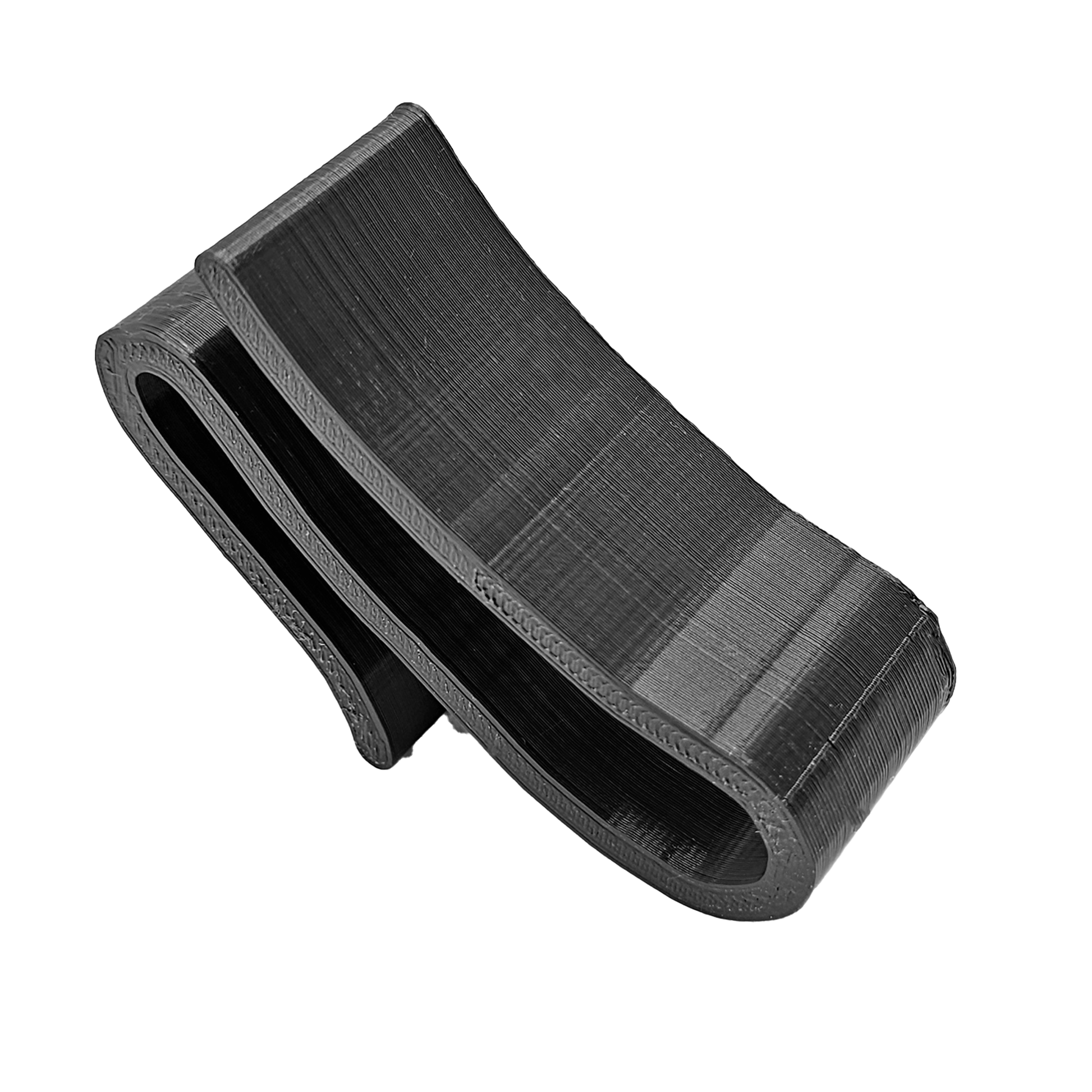 Tesla Model 3 & Y Sunglasses Visor Clip & Ticket Holder (2-Pack) – 3D Printed, Durable, Easy Install – Sleek USA-Made Accessory